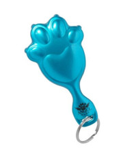 Tangle Angel Pet Angel Baby Keyring Detangling Grooming Brush - Turquoise/Black