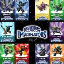Skylanders Imaginators ALL CHARACTERS AND CRYSTALS NFC CARDS