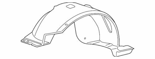 Forro de guardabarros para Ford Ranger XLT 1998-2011 (N/P 7L5Z-16055-A)