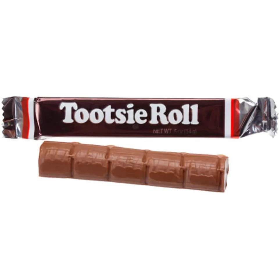 TOOTSIE ROLLS Delicioso Sabor Chocolate, Caramelo Retro, 0,5 Onzas (48 Unidades) Venta Foto 4 de 4