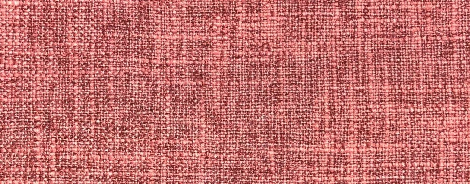 SWATCH Coral Textured coral red woven medium weight upholstery fabric - Image 3 of 4