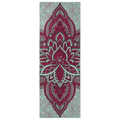 GAIAM Yoga Matte hellblau mit Mandala 6 mm