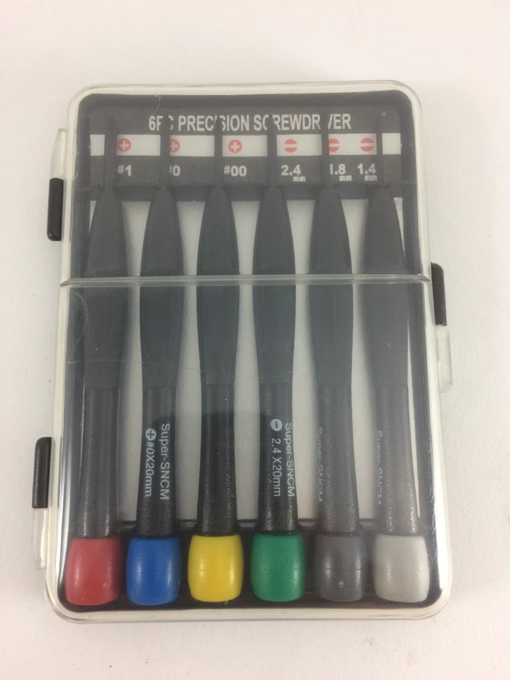 6 Pc Precision Screwdriver Set Electronic Micro Hobby Jewelry Watch Mini  - Image 3 of 4