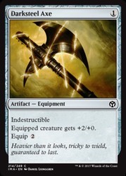 Darksteel Axe 214 Common Iconic Masters MTG