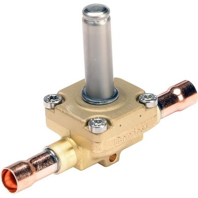 Danfoss 032L1214 Solenoid Valve 5/8 in, EVR 10, ODF, Only Body Normally Closed