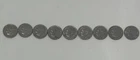 Roosevelt Dimes Various Years & Mints 90% Silver Lot Of 9