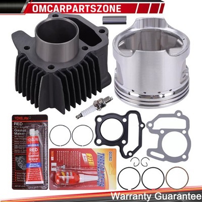 80cc Cylinder Piston Gasket Top End Kit for Yamaha Badger Moto-4 Raptor 80 YFM80