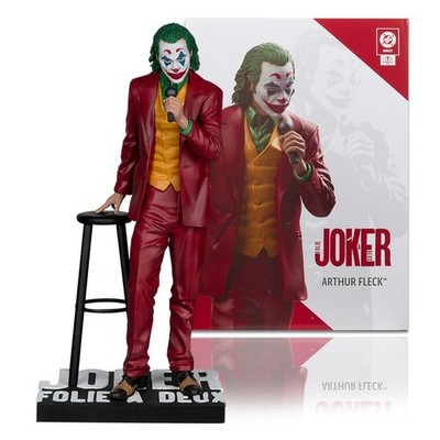 Joaquin Phoenix Arthur Fleck THE JOKER MADNESS A TWO STATUE DC McFarlane Toys