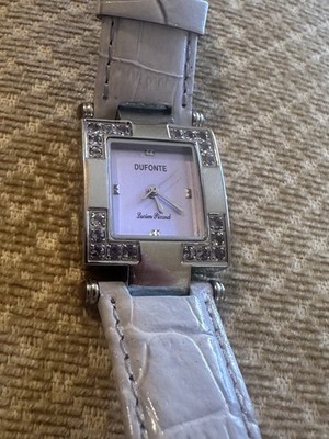Lucien Piccard Dufonte 727023Tan Wrist Watch for Women with Crystal Watch Face