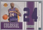 09-10 KOBE BRYANT 75/99 PANINI PLAYOFF NATIONAL TREASURES COLOSSAL JERSEY NUMBER
