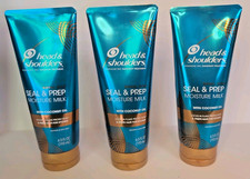 3 Pack- Head  Shoulders Royal Oils Seal  Prep Coconut Oil Moisture Milk 6.5 DI