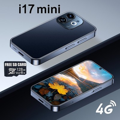 2026 Neue i17 Mini Android Smartphone Entsperrte Dual SIM 4G Handy 32GB 4,0 Zoll