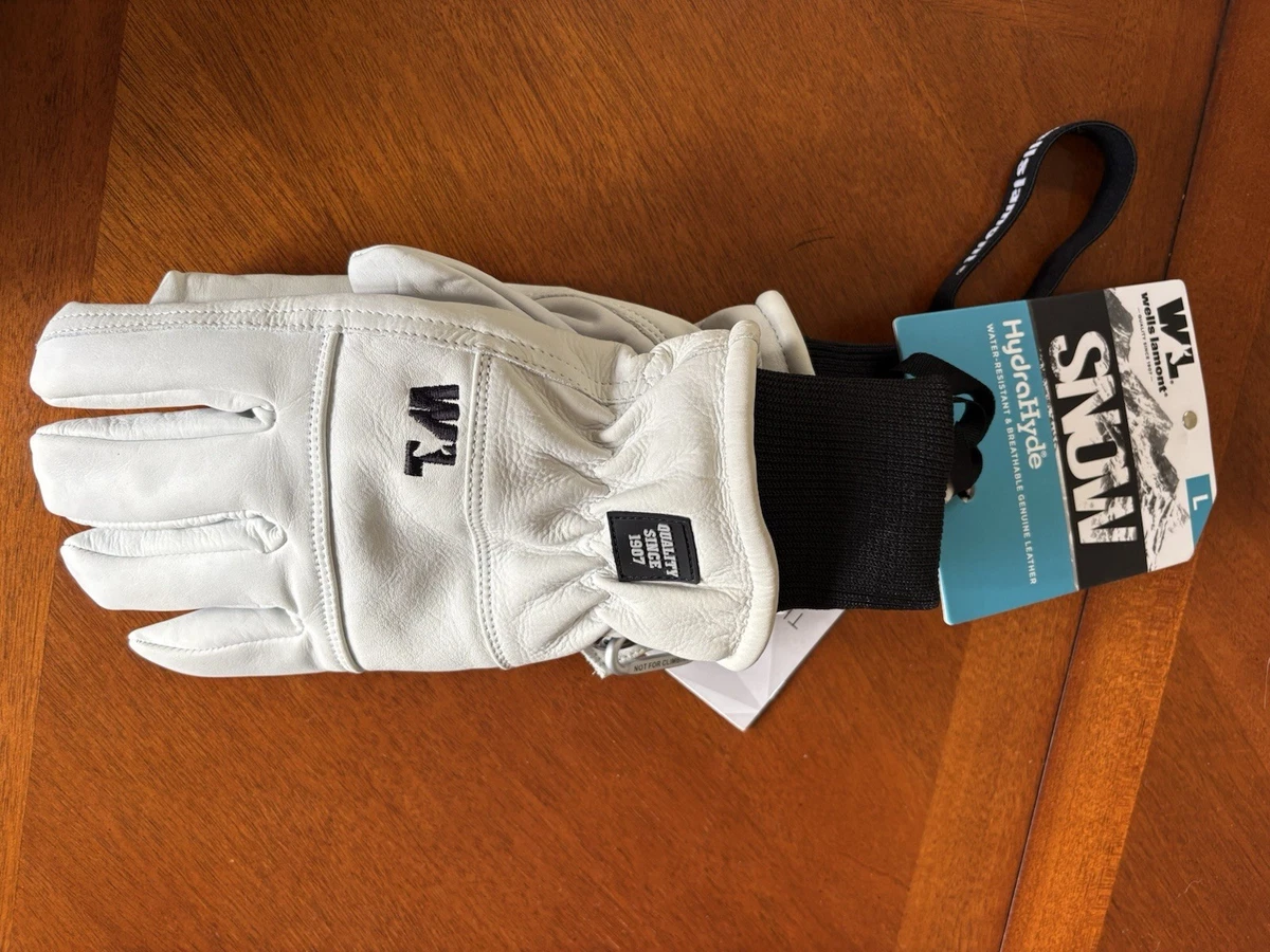 Wells Lamont HydraHyde Leather Gloves Men's L