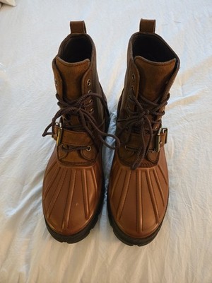 Mens Polo Ralph Lauren Brown Boots Size 9.5 | eBay display picture 3