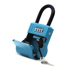 SL-600W Numbered Key Storage Combination Lock Box Blue Numbered/Front Door