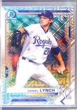 2021 Bowman Daniel Lynch #BCP-54 Royals Chrome Prospects Mojo Refractors
