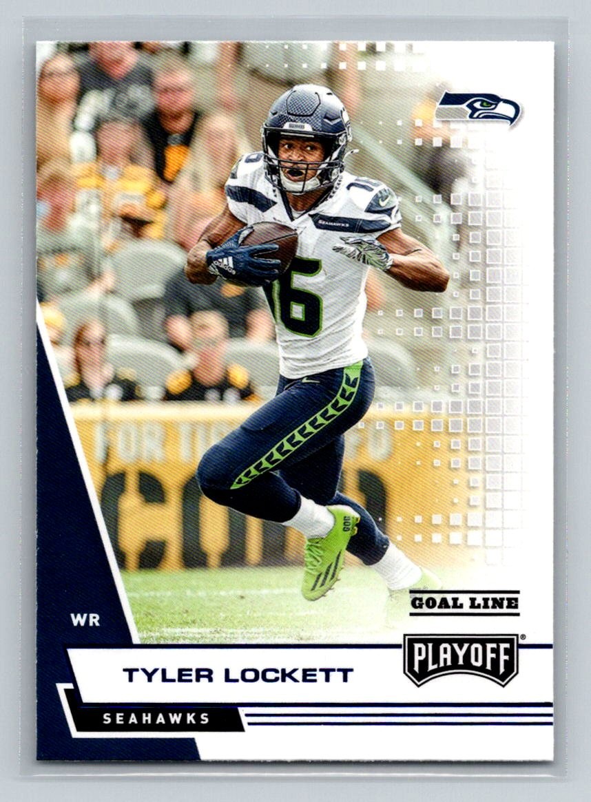 2020 Panini Playoff Goal Line #102 Tyler Lockett Seattle Seahawks Football Card