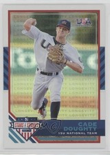 2017 USA Baseball Stars & Stripes Longevity Holofoil 61/99 Cade Doughty #55 1b3