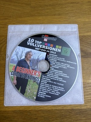 Computer Bild Heft DVD 16 / 2013 10 Top Vollversionen + A Beginners Guide to...