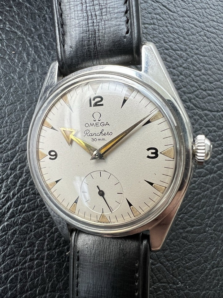 Omega White Ranchero Omega Ranchero Vintage Watch White Dial Cal.267, Top Condition | eBay
