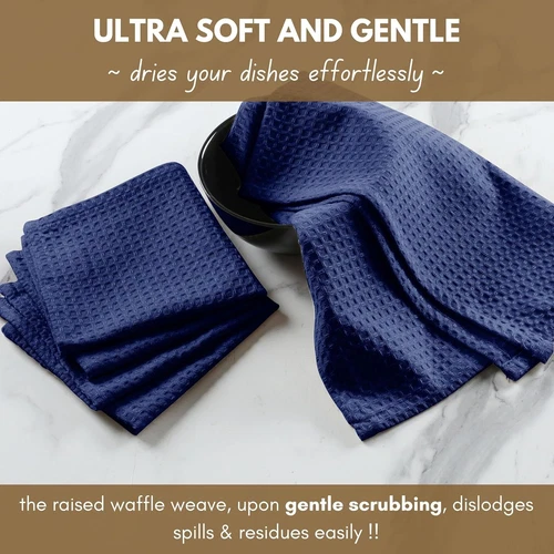 Native Fab Waffle Kitchen Towels - Thumbnail 3
