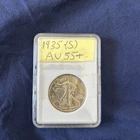 1935 S 50C AU55+ - LIBERTY WALKING