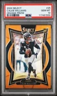 2024 PANINI SELECT ORANGE PRIZM #25 CALEB WILLIAMS 36/49 PSA 10