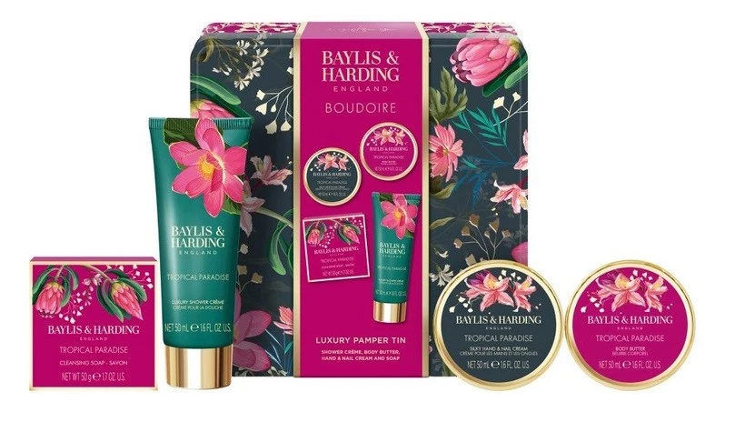 Baylis & Harding Tropical Paradise Luxury Set mit Körper- und Handpflegeprodukte - Bild 1 von 1