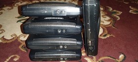 SEGA GENESIS MODEL 2 VIDEO GAME CONSOLE ONLY LOT OF 5 FOR PARTS READ DESCRIPTION