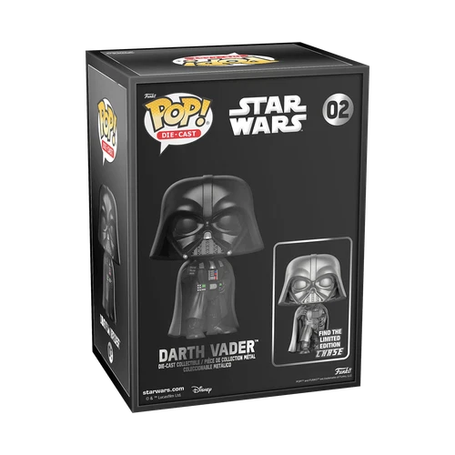 Funko Pop! Vinyl: Star Wars - Darth Vader - Funko Metal Die Cast (Exclusive) #02