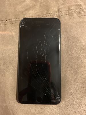 Apple iPhone 8 Plus - 64GB - Space Gray (Unlocked) A1864 (CDMA GSM)screen Bro