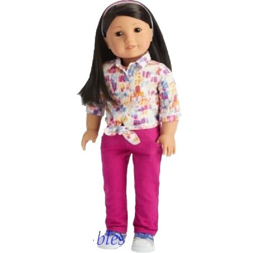 LNIB Kirsten Summer Fishing Outfit American Girl Doll Pleasant Co Box Fish  Set | eBay