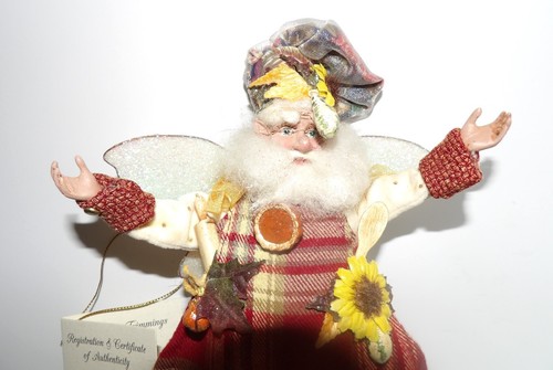 LOVELY MARK ROBERTS LIMITED EDITION #1796/5000 ALL THE TRIMMINGS 9" FAIRY - Picture 4 of 10