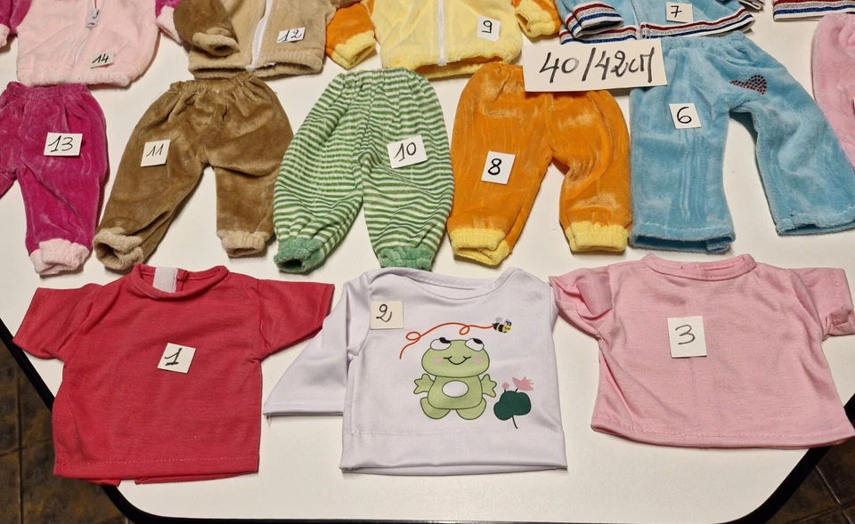 VETEMENTS NEUFS POUR POUPEES DE 40/42 CM ENVIRON  AU CHOIX N° 2 AB - Photo 4/4