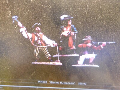 Conte 1/32 54mm Pirates PIR003 Blasted Buccaneers MIB