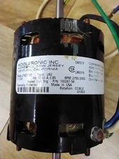 Kooltronic 2750/3300 RPM MOTOR 100261-54/ 71621131