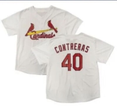 Louis Cardinals Willson Contreras Jersey White Adult XL SGA - Main Image