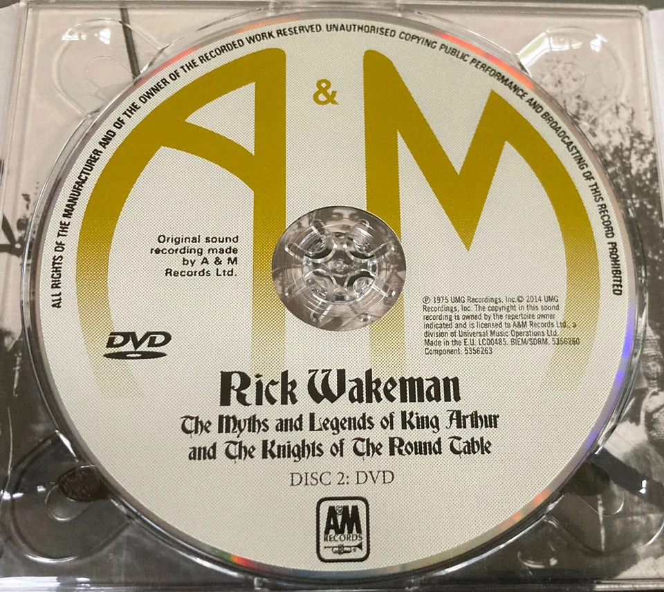 Rick Wakeman: THE MYTHS AND LEGENDS OF KING ARTHUR... - CD/DVD Deluxe Ed. EXC! - Bild 4 von 4