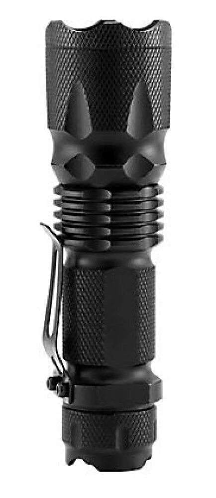 JobSmart TSC17 F2047 120 Lumen LED Aluminum Flashlight with Pen Clip Black
