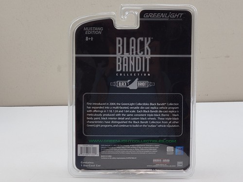 Greenlight Black Bandit Mustang Edition 1:64 Scale 1967 Shelby GT500 Toys R Us - Picture 7 of 7