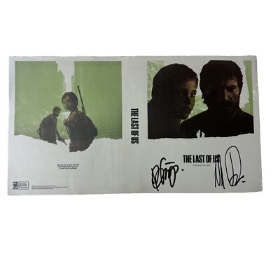 SIGNED The Last Of Us Neil Druckmann Bruce Straley Alt Box Art PS3 Cory Schmitz