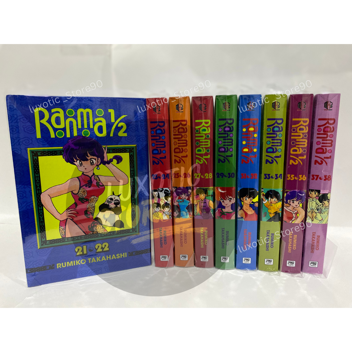 Ranma 1/2 Manga English Volume 21-38 by Rumiko Takahashi Comic