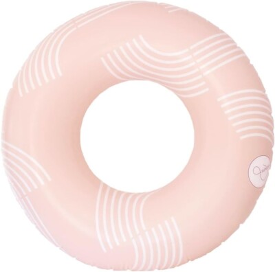 & SUNDAY Curves Oversized Pool Tube, Swim Ring, Donut Style Pool Float