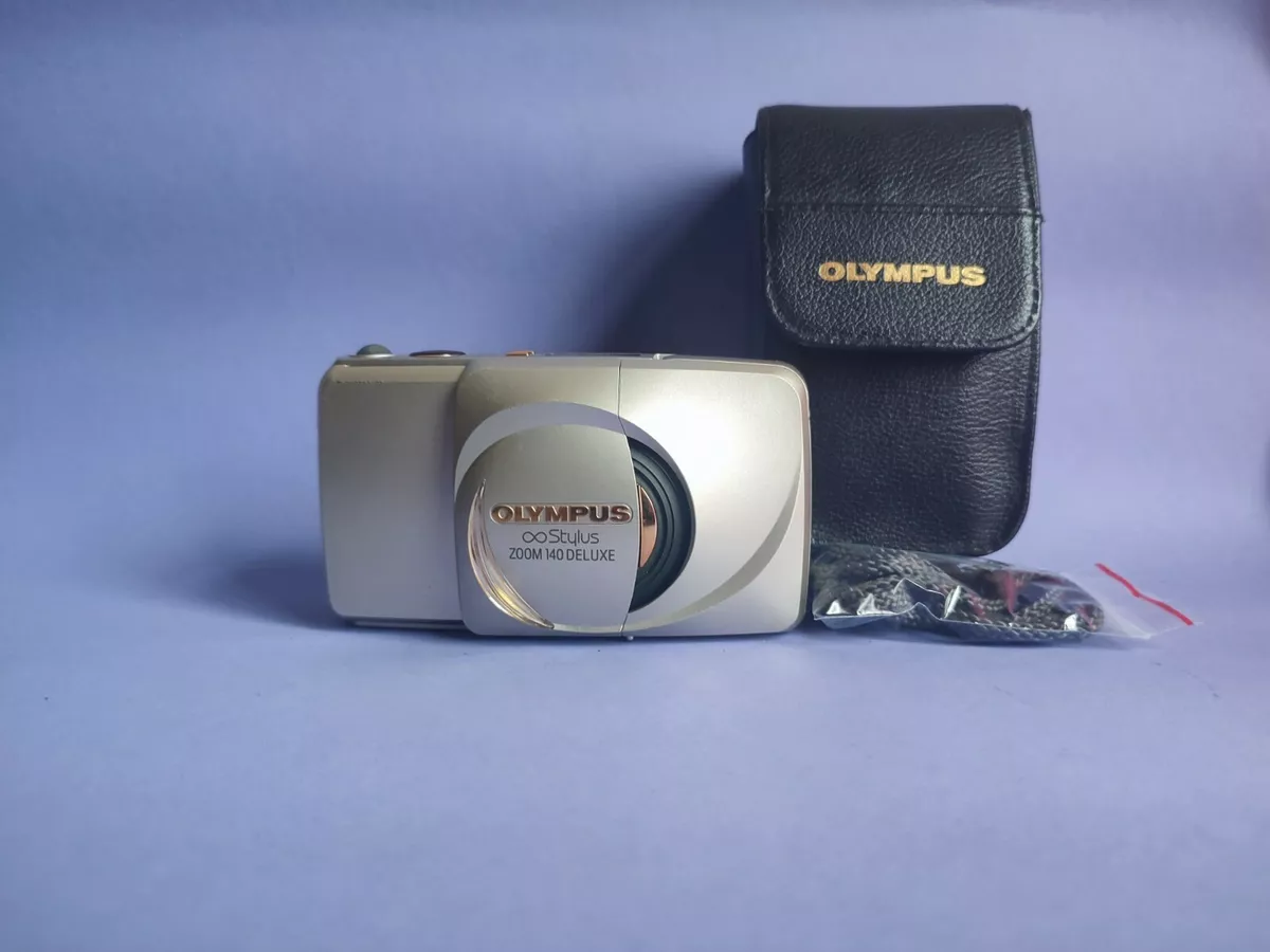Olympus mju Zoom 140 Deluxe 35mm Point & Shoot Film Camera