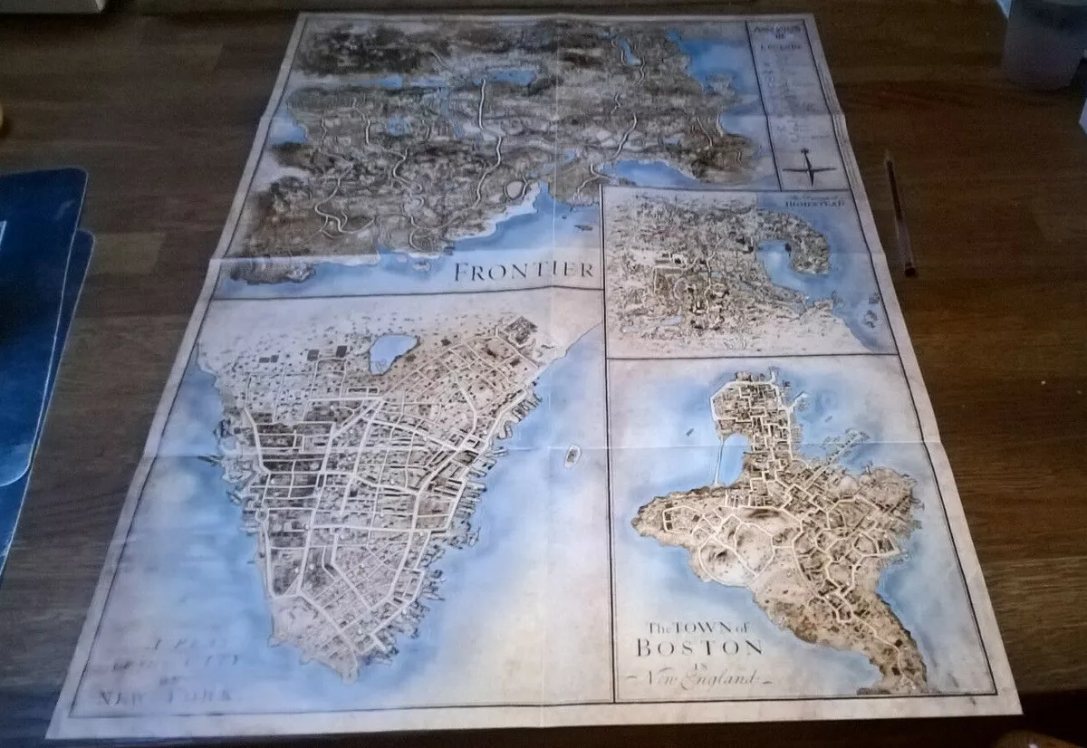 Assassin's Creed 3 Map