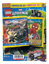LEGO SPIDER-MAN MAGAZINE #14 ~ NEW WITH 2 x PACKS!