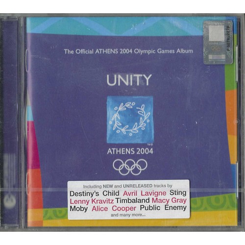 Divers CD Unity (album officiel des Jeux Olympiques d'Athènes 2004 ...