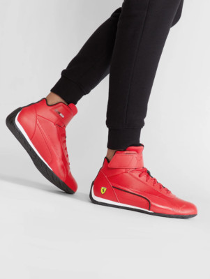 NEW MENS PUMA Ferrari NEO Cat RL MID AEROCAT  Kart R-cat SHOES Carbon 307195 02
