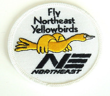 NORTHEAST AIRLINES PATCH  "Yellowbirds" CLOTH ORIGINAL VINTAGE