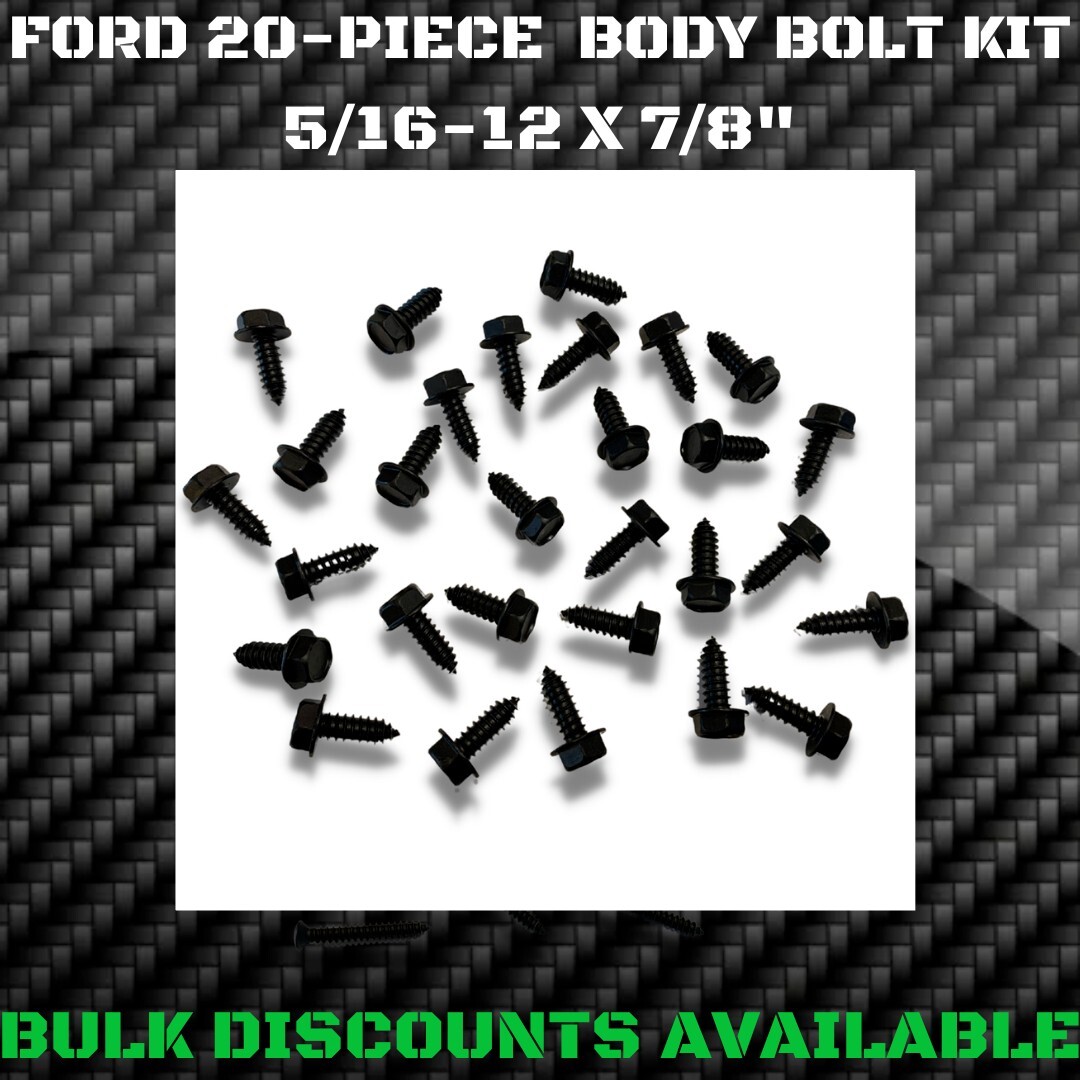 1991+ Ford Explorer Escape Interior Exterior Engine Bay Body Bolts